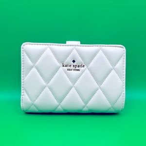 Carey Smooth Quilted Leather Kate Spade Wallet
